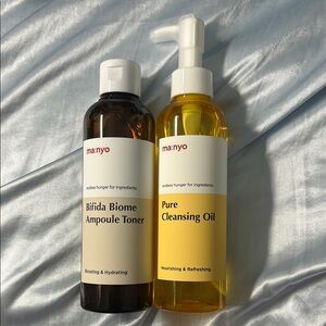 ma:nyo Skincare Set - Bifida Toner 210ml & Pure Cleansing Oil 200ml